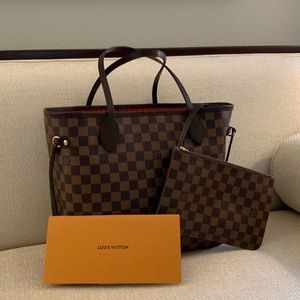 Louis Vuitton never full MM Damier Ebene